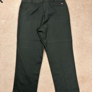 Vintage Dickies Carpenter Work Pants Men’s 44x30 Green Canvas Made In USA NWOT